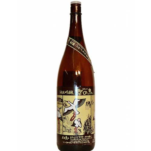 Rượu Sake Chikusen Kimoto Jikomi Junmai Ginjo Kounotori 15% 720ml