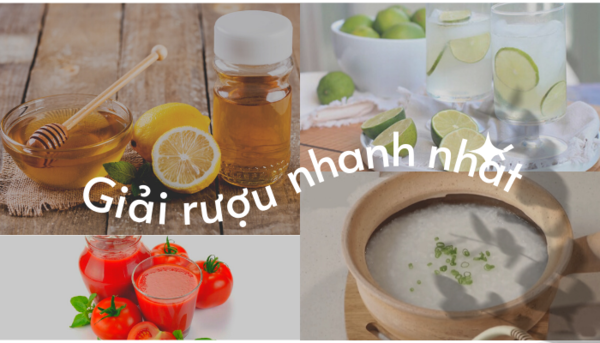 Cách giải rượu Sake hiệu quả tức thì